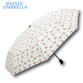 100% polyester Japonais Publicité Cerise Imprimer En Plein Air Parasol En Gros Personnalisé Anti UV Soleil Nouveau Modèle Parapluie Usine Chine